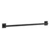 HANDTUCHSTANGE 63,3/4,8/3 cm  - Schwarz, Basics, Metall (63,3/4,8/3cm)