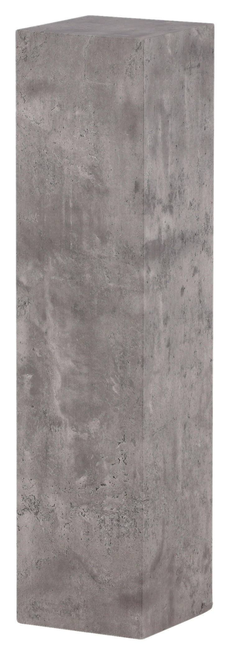 BEISTELLTISCH 23/23/95 cm furniert Grau quadratisch  - Grau, Design, Holzwerkstoff (23/23/95cm) - Livetastic