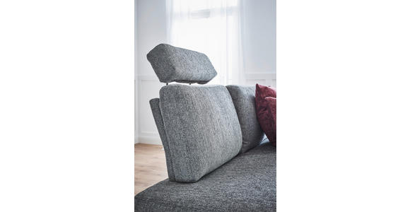 ECKBANK 280/174 cm  in Grau, Eichefarben  - Eichefarben/Grau, Design, Holz/Textil (280/174cm) - Dieter Knoll