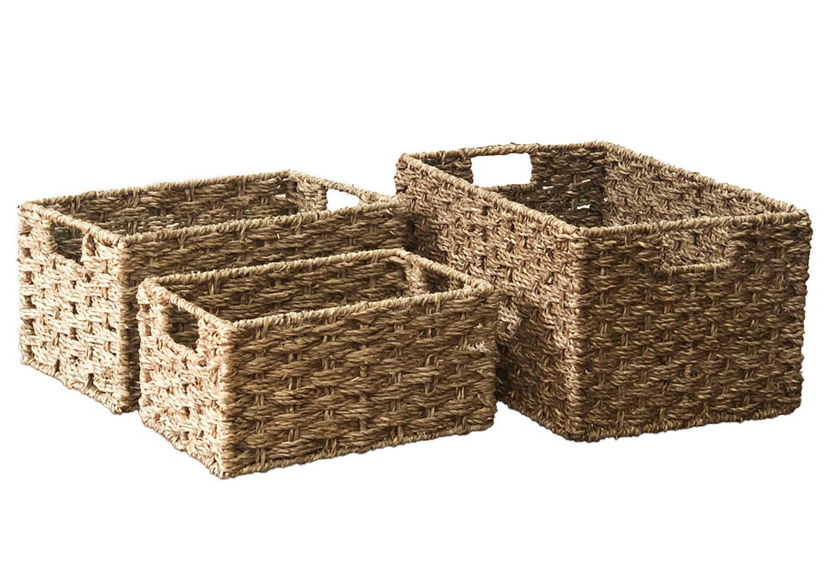 KORPA ZA REGAL       - prirodna boja, Osnovno, metal/prirodni materijali - Landscape