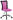 JUGENDDREHSTUHL Lederlook, Netz Pink  - Chromfarben/Pink, MODERN, Kunststoff/Textil (60/100/60cm) - MID.YOU