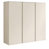 SCHUHSCHRANK Sandfarben  - Sandfarben, Design, Glas/Holzwerkstoff (120/110/33cm) - Moderano