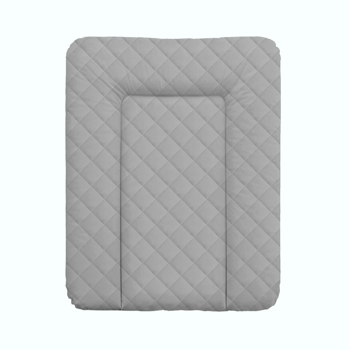 PODLOGA ZA PRESVLAČENJE  Karo  - siva, Trendi, plastika (50/70cm) - My Baby Lou