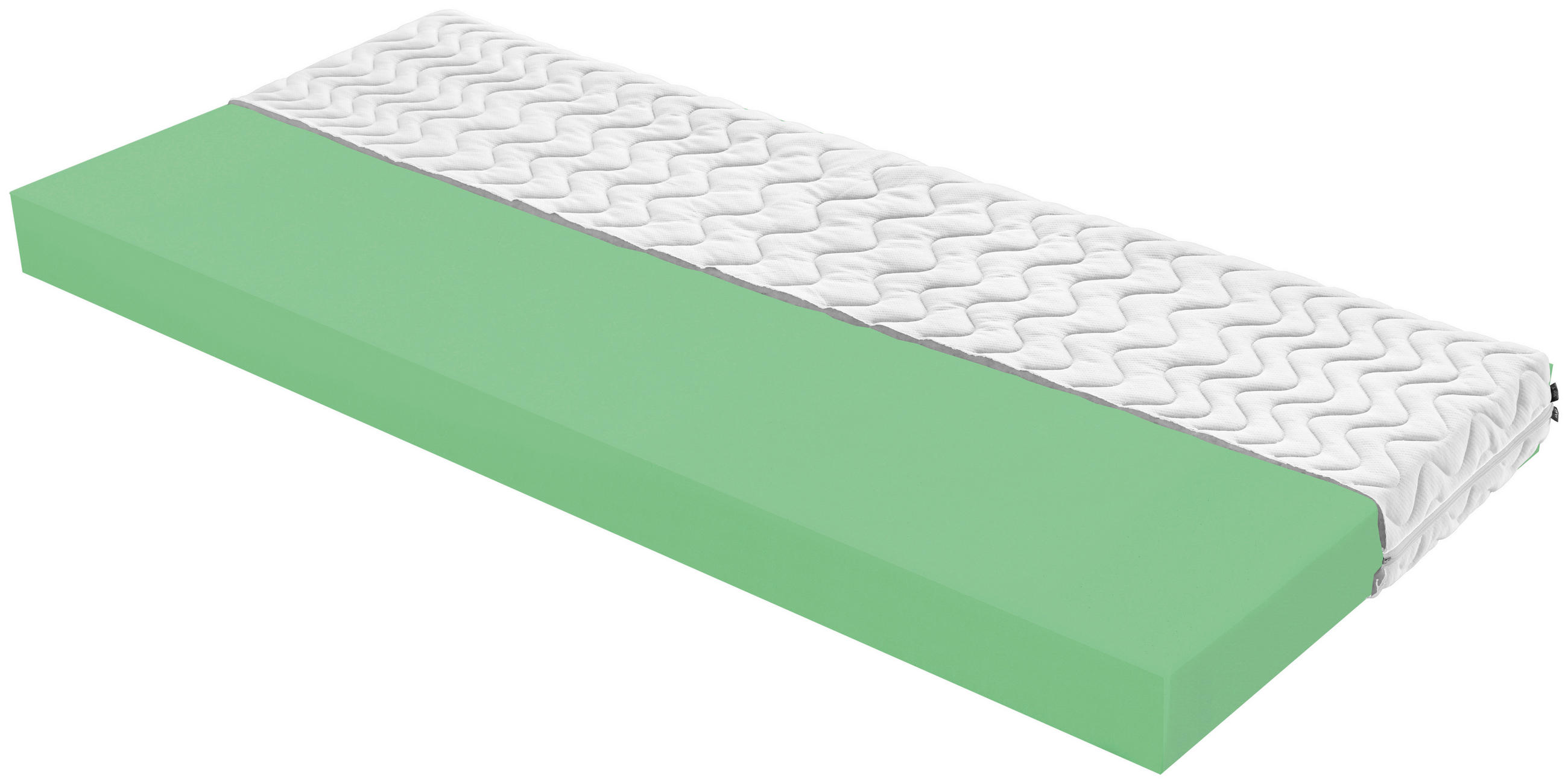 MATRAC, 90/200 cm - biela, Basics, textil (90/200cm) - Sleeptex