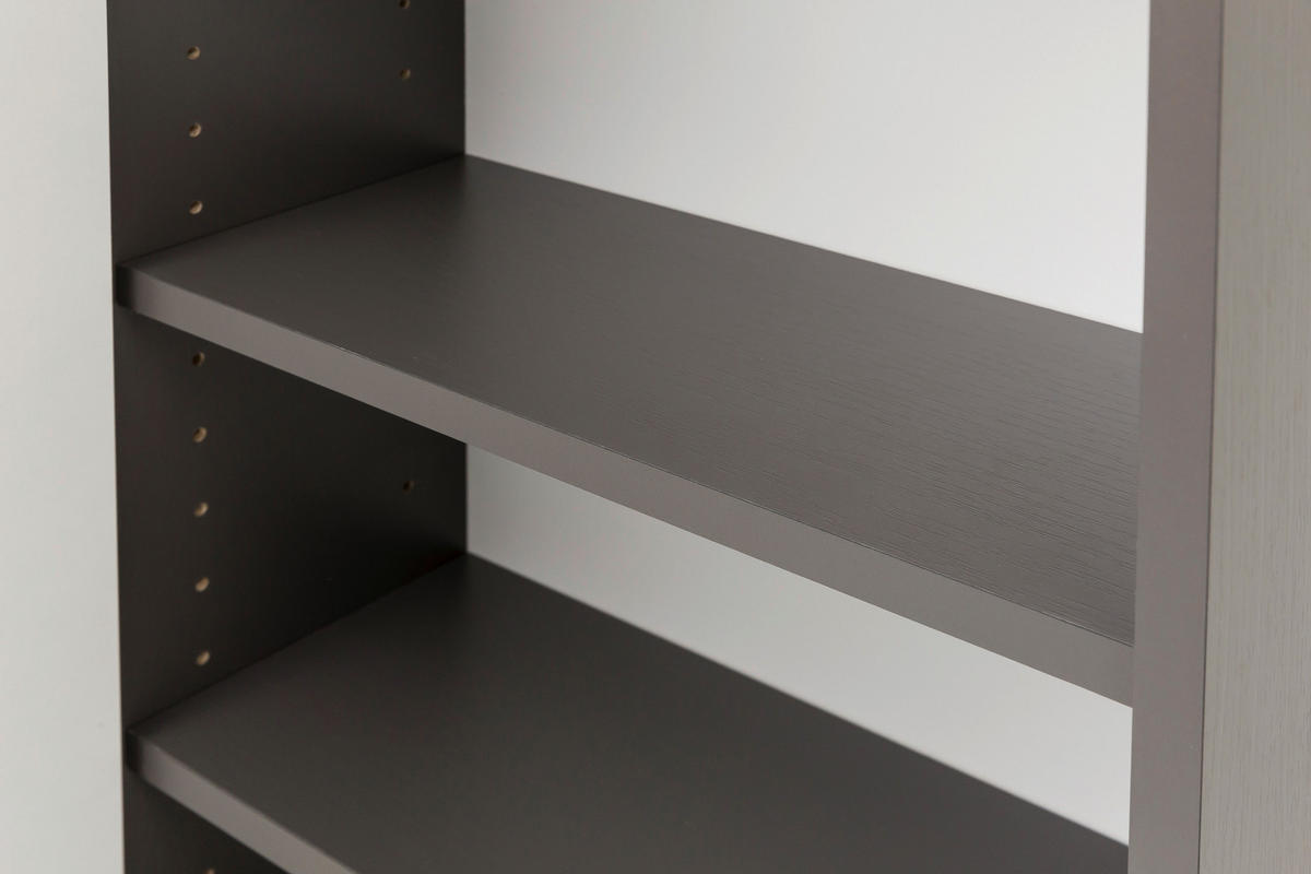 HÄNGESCHRANK 40/64/20 cm  - Graphitfarben/Grau, Basics, Holzwerkstoff (40/64/20cm) - Held