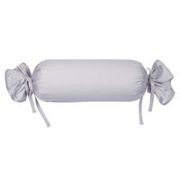 NACKENROLLENBEZUG Giacomo 15/40 cm  - Platinfarben, Basics, Textil (15/40cm) - Janine