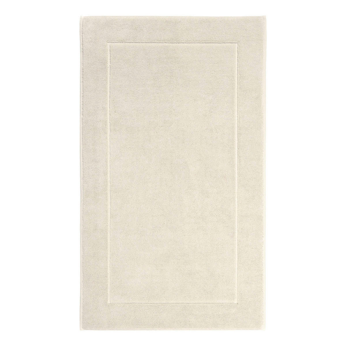 BADEMATTE 60/100 cm Creme  - Creme, Basics, Textil (60/100cm) - Aquanova