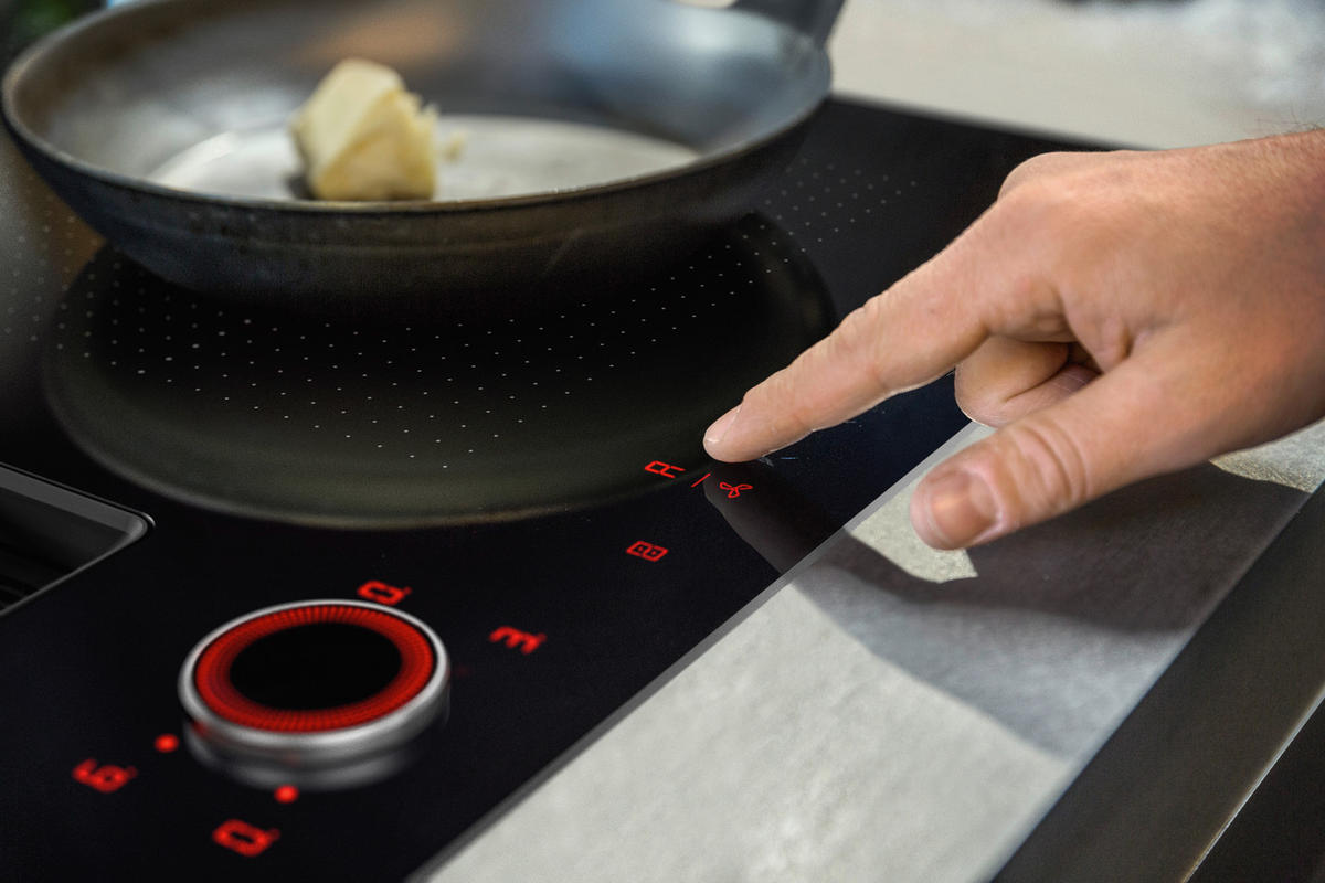 WÄRMESCHUBLADE Graphite-Grey Edition  - Edelstahlfarben/Schwarz, Design, Metall (59,4/14,0/54,0cm) - Neff