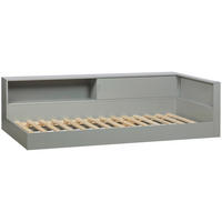 BETT 90/200 cm  in Grau  - Grau, Design, Holz (90/200cm) - Livetastic