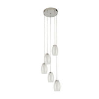 VISEČA LED-SVETILKA   /1960 lm/3000 K/230 V/ - barve kroma, Trendi, kovina/umetna masa (35/150cm)