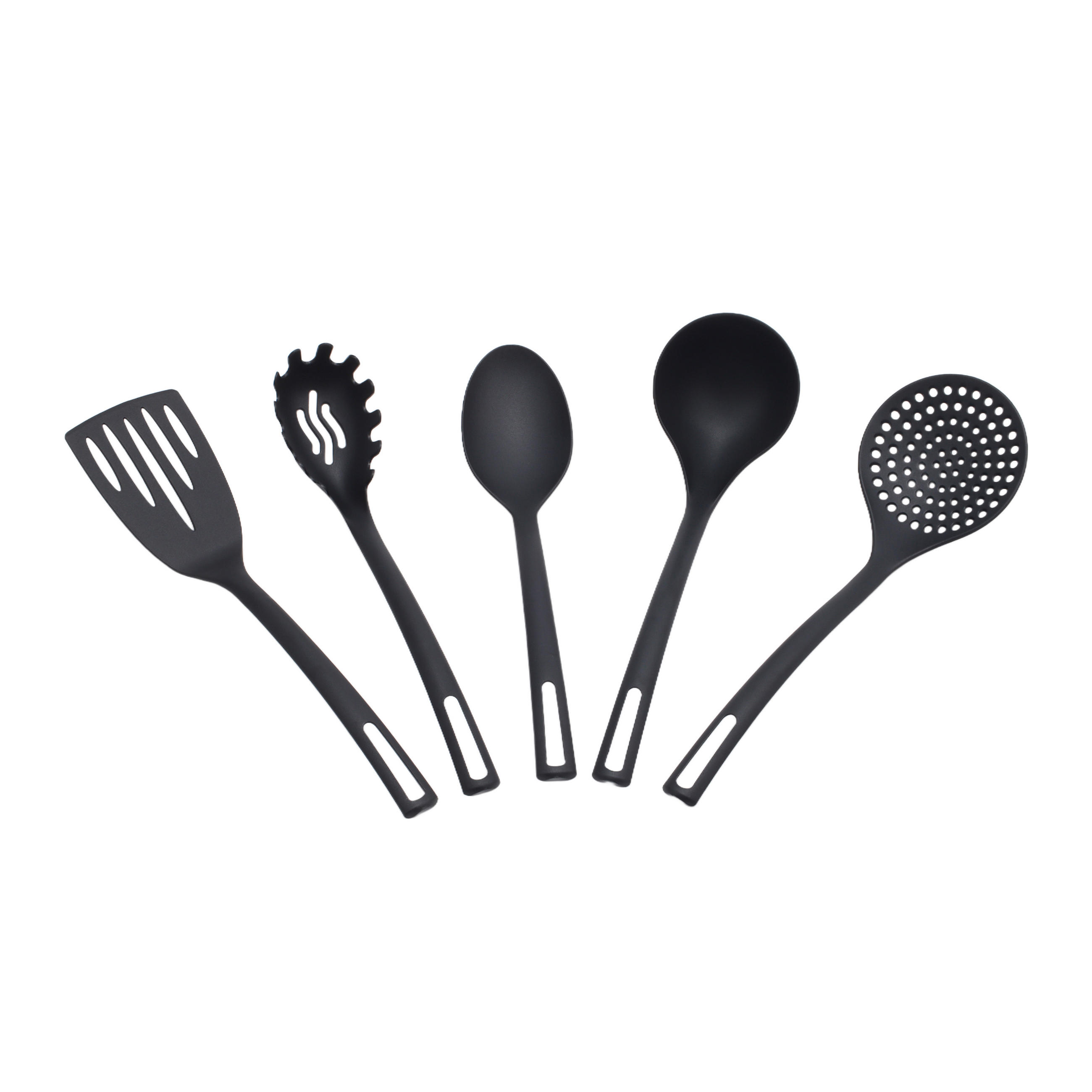 SADA KUCHYŇSKÉHO NÁČINÍ 5dílné - černá, Basics, plast - Homeware Profession.