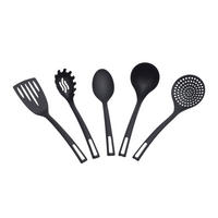 SADA KUCHYŇSKÉHO NÁČINÍ 5dílné - černá, Basics, plast - Homeware Profession.