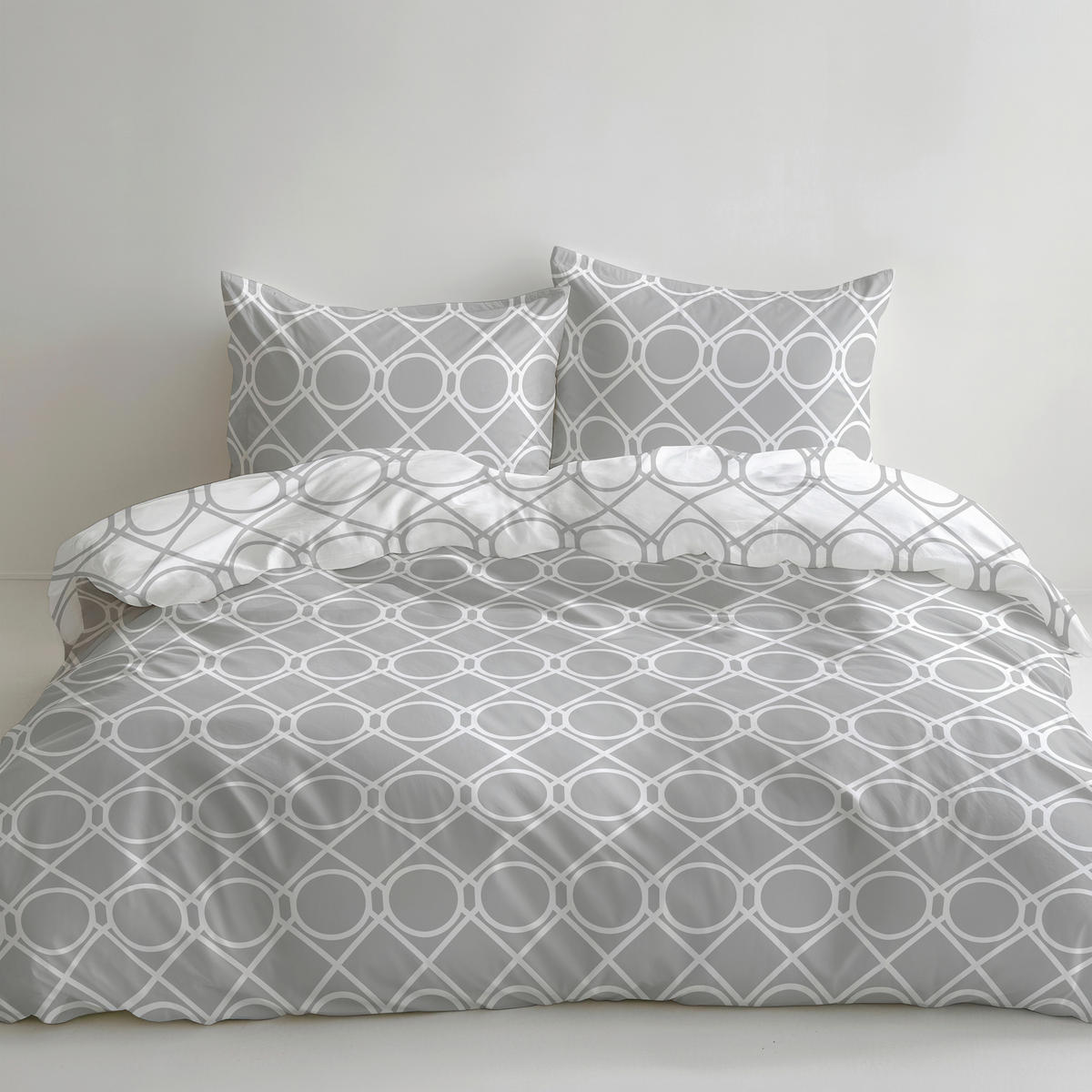 BETTWÄSCHE Renforcé 200/200 cm  - Grau, Design, Textil (200/200cm) - Florella