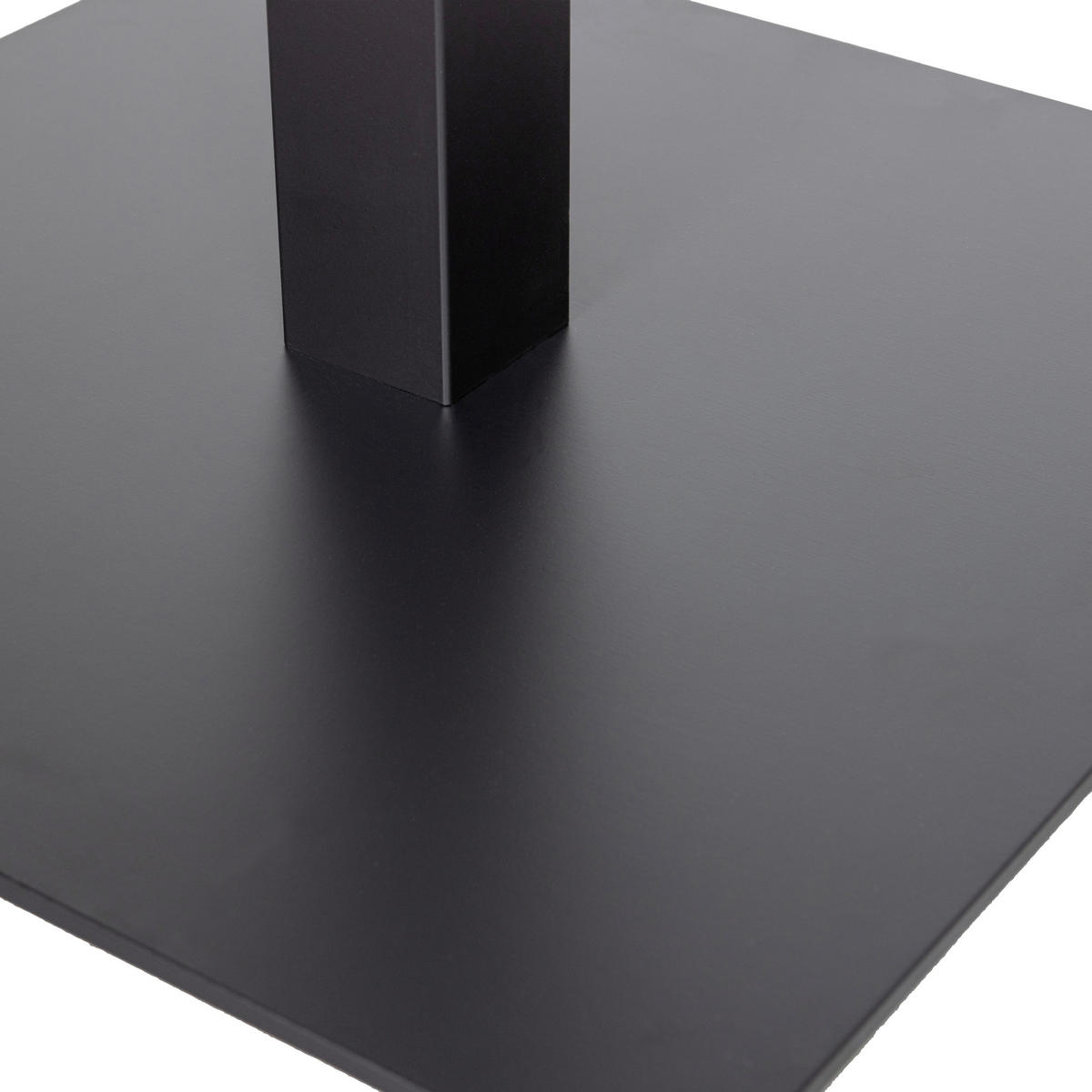 TISCHGESTELL in Metall 50/50/72 cm   - Schwarz, MODERN, Metall (50/50/72cm) - Livetastic