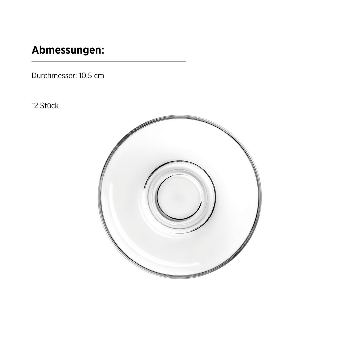 TEEGLÄSERSET 24-teilig  - Transparent, Basics, Glas (5,5/8,5cm) - Mäser