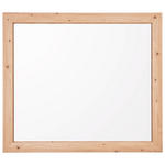 WANDSPIEGEL 87/76/2,5 cm    - Eichefarben, LIFESTYLE, Glas/Holzwerkstoff (87/76/2,5cm) - Xora