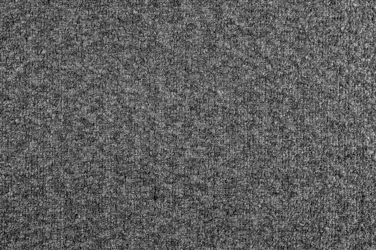 ECKSOFA  in Chenille Dunkelgrau  340/190 cm  - Dunkelgrau/Schwarz, Design, Kunststoff/Textil (340/190cm) - Belluti