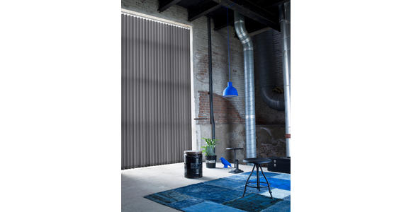 VERTIKALLAMELLEN - Grau, Basics, Textil (12,5/250cm) - Homeware