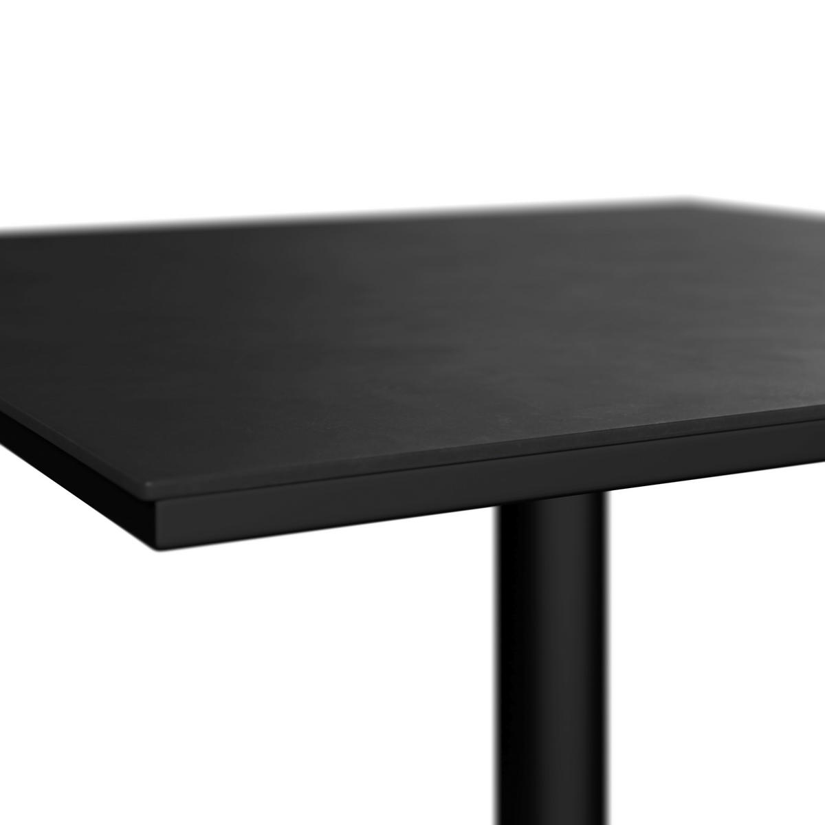 BISTROTISCH in Metall, Kunststoff 120/70/74 cm  - Anthrazit, KONVENTIONELL, Kunststoff/Metall (120/70/74cm) - Ambia Garden