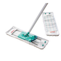 BODENWISCHER - Weiß/Grün, Basics, Kunststoff/Textil - Leifheit