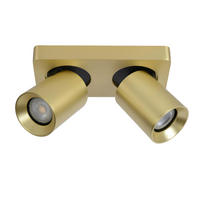 LED-STRAHLER - Messingfarben, Basics, Metall (20/10/11.5cm) - Lucide
