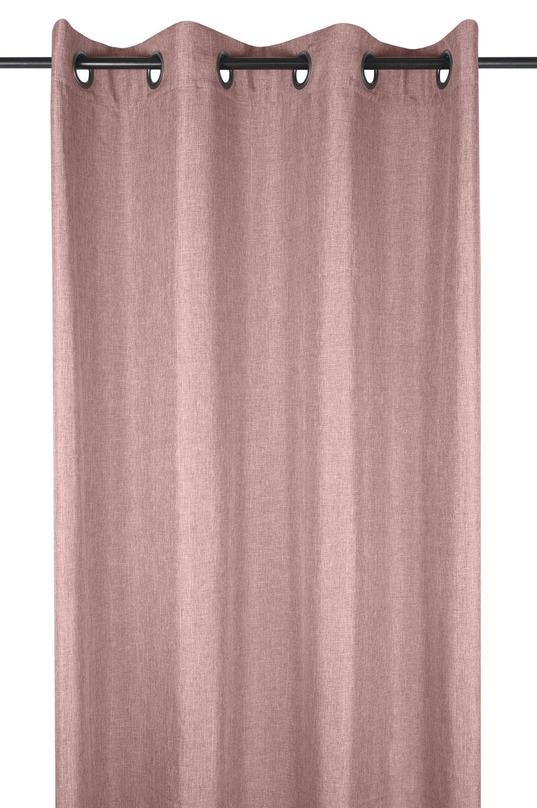 KONČANA ZAVESA     - svetlo roza, Basics, tekstil (140/260cm)