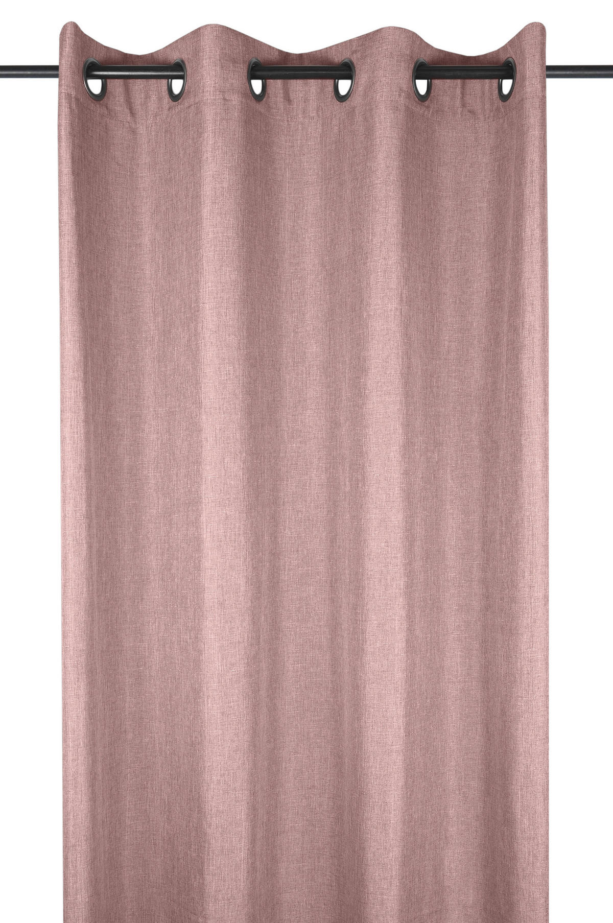 KONČANA ZAVESA     - svetlo roza, Basics, tekstil (140/260cm)