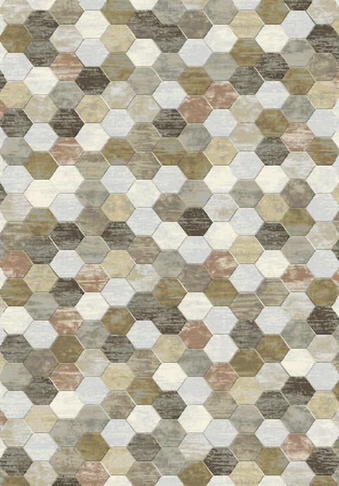 WEBTEPPICH 80/150 cm Catania Braun, Creme, Beige  - Beige/Creme, KONVENTIONELL, Textil (80/150cm)