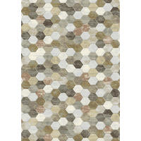 WEBTEPPICH 80/150 cm Catania Braun, Creme, Beige  - Beige/Creme, KONVENTIONELL, Textil (80/150cm)