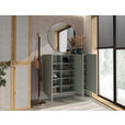 HÄNGESCHUHSCHRANK 120/100/34 cm  - Grün, Design, Holzwerkstoff (120/100/34cm) - Hom`in