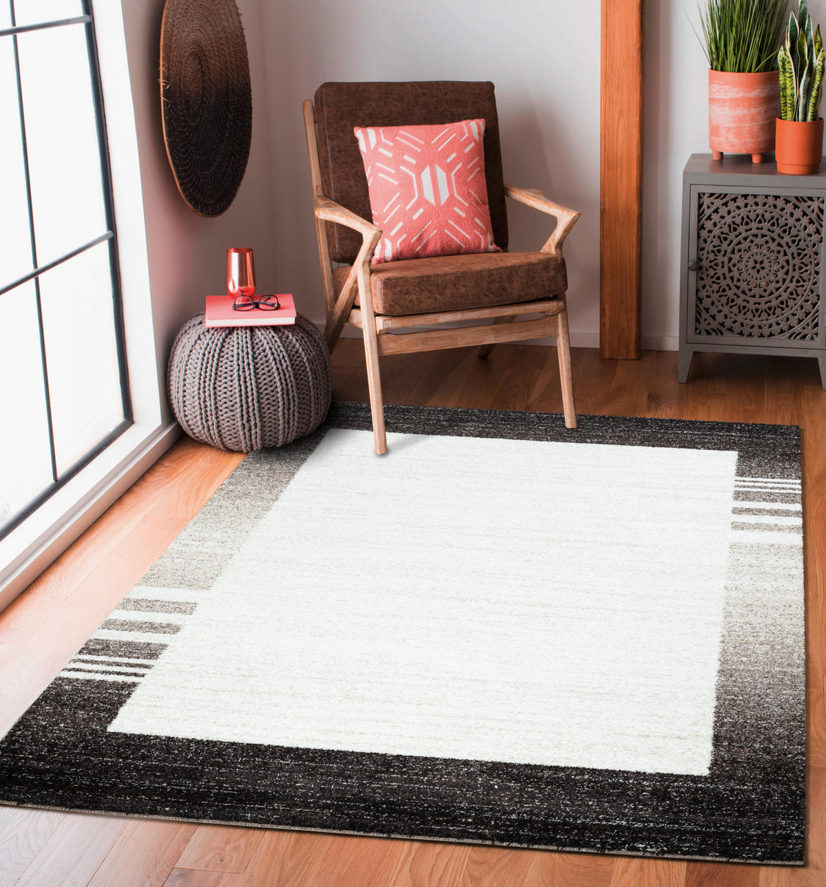 WEBTEPPICH 200/290 cm Gabeh Braun, Beige  - Beige/Braun, KONVENTIONELL, Textil (200/290cm) - Novel