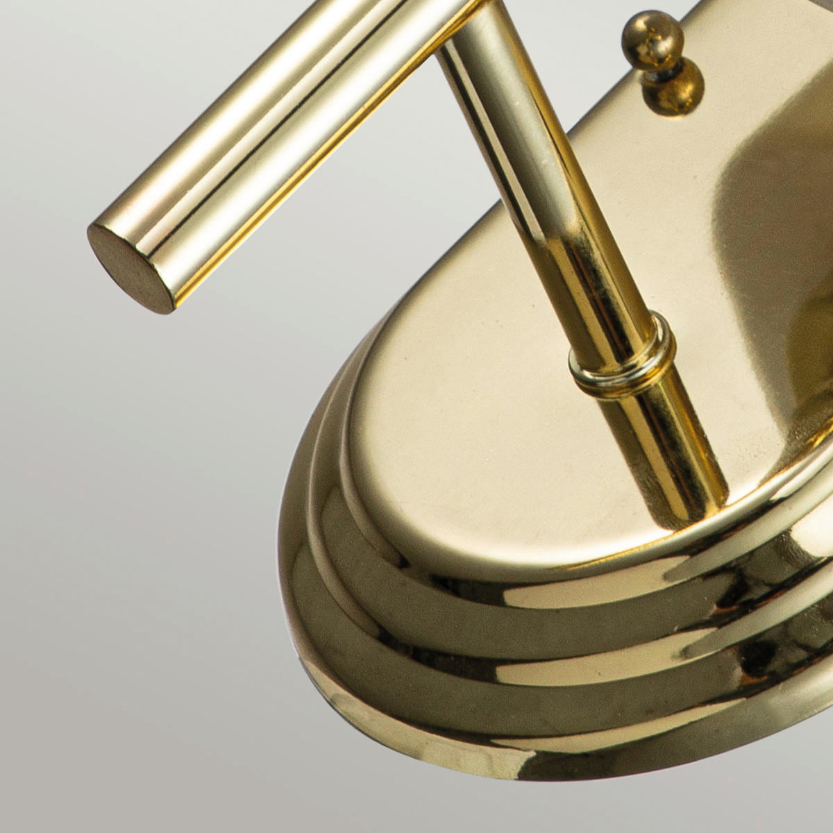 BADEZIMMER-WANDLEUCHTE - Messingfarben, KONVENTIONELL, Glas/Metall (38.1/39.7 /42.2cm) - Elstead Lighting