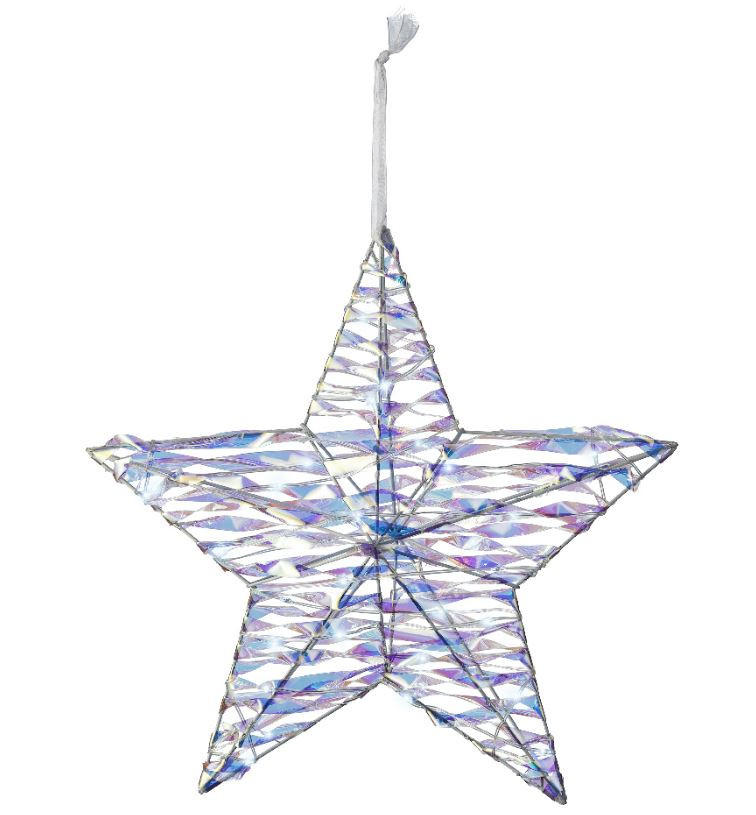 LED-DEKOLEUCHTE 7,00/28,00/28,00 cm   - Design, Kunststoff (7,00/28,00/28,00cm) - X-Mas