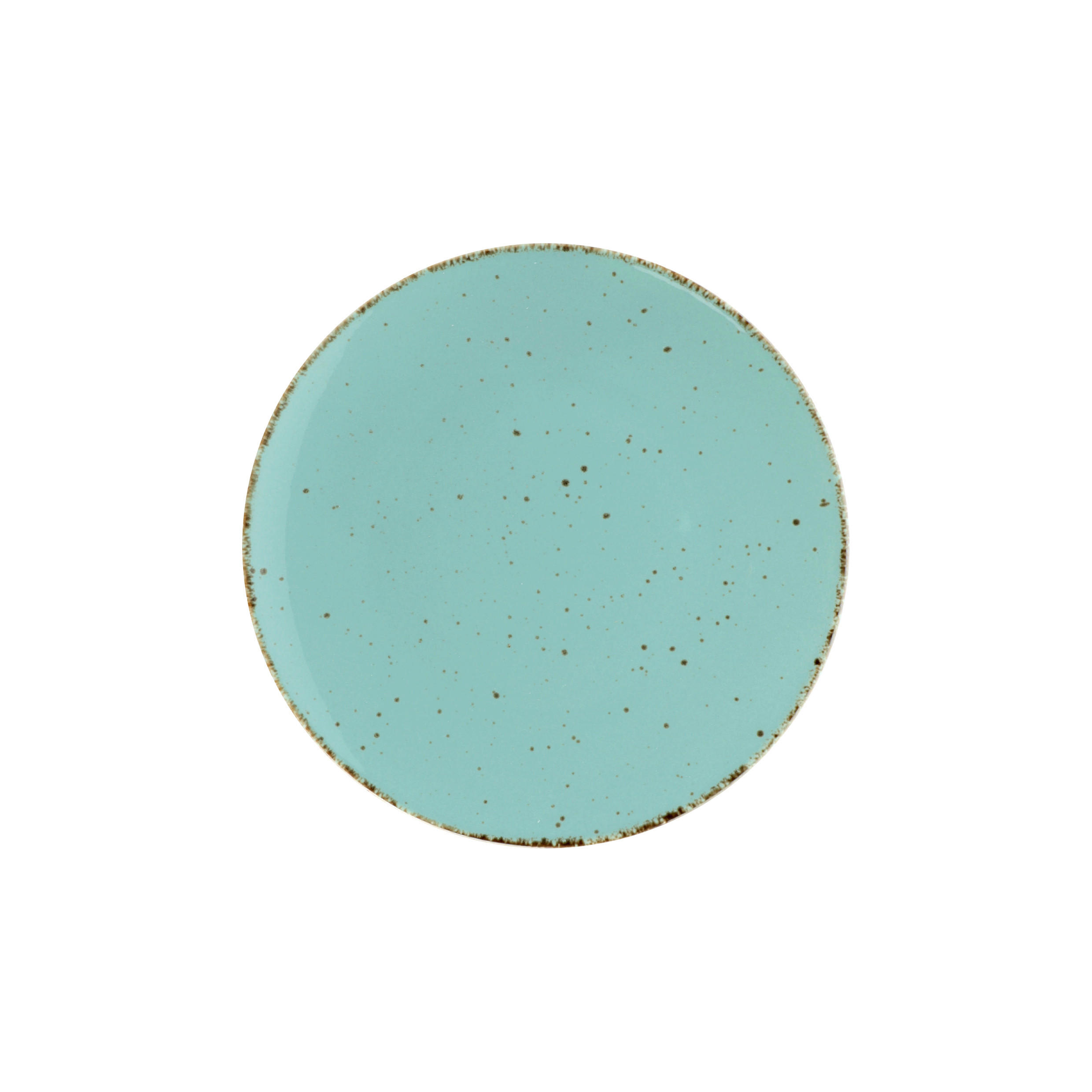 DESERTNI TANJIR keramika porcelan - tirkizna, Lajfstajl, keramika (21,5cm) - Landscape