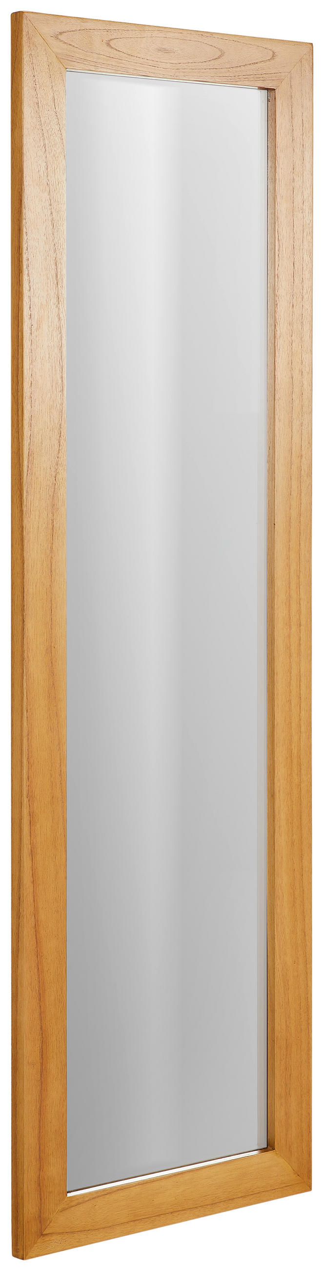 SPIEGEL 50/160/3 cm  - Hellbraun/Naturfarben, Natur, Glas/Holz (50/160/3cm) - MID.YOU