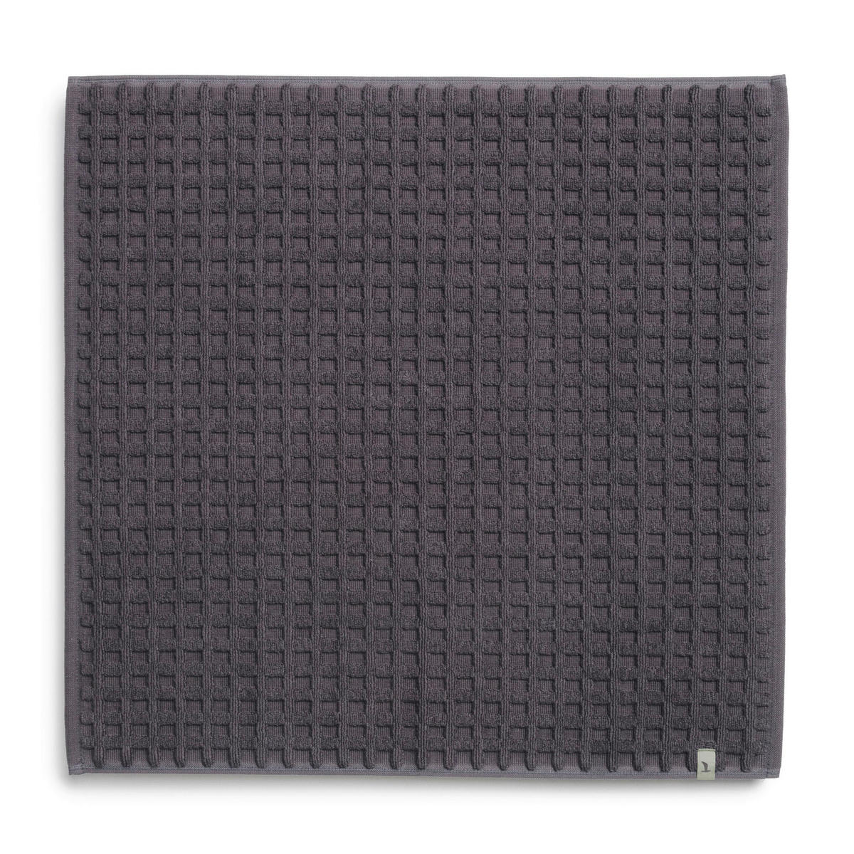 BADTEPPICH PIQUEE Grau 60/60 cm  - Grau, Basics, Textil (60/60cm) - Moeve