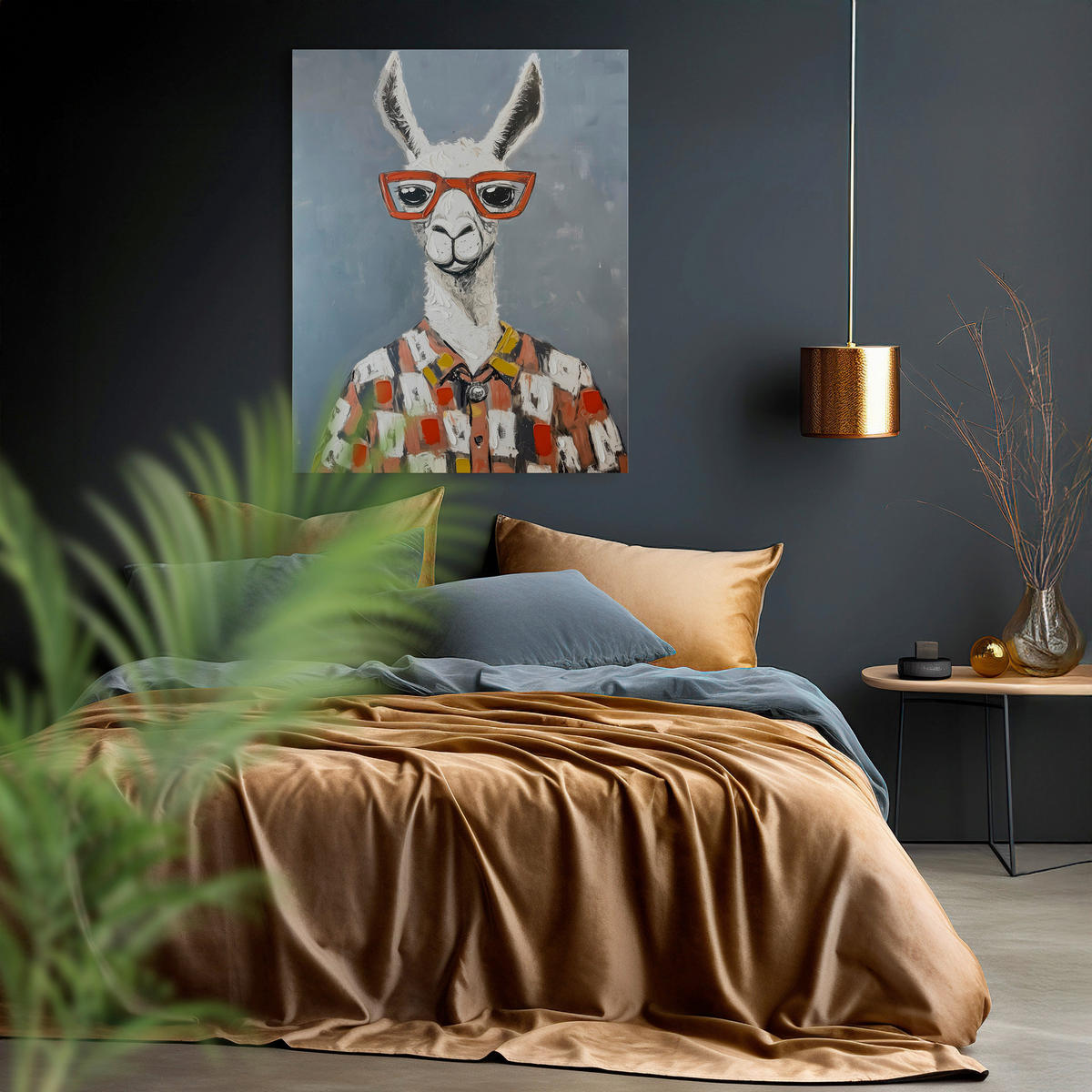 LEINWANDBILD Tiere 70/100 cm  - Multicolor, Basics, Holz/Textil (70/100cm)