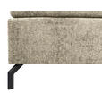 BOXSPRINGBETT 140/200 cm  in Hellbraun  - Hellbraun/Schwarz, Design, Textil/Metall (140/200cm) - Esposa
