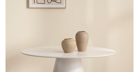 ESSTISCH 120/120/75 cm Nachbildung  Holzwerkstoff rund Beige  - Beige, Design, Holzwerkstoff (120/120/75cm) - Xora