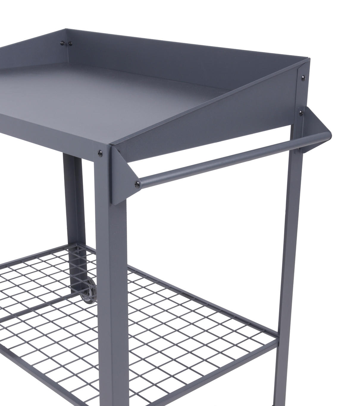 PFLANZTISCH 90/90/55 cm  - Anthrazit, MODERN, Metall (90/90/55cm)