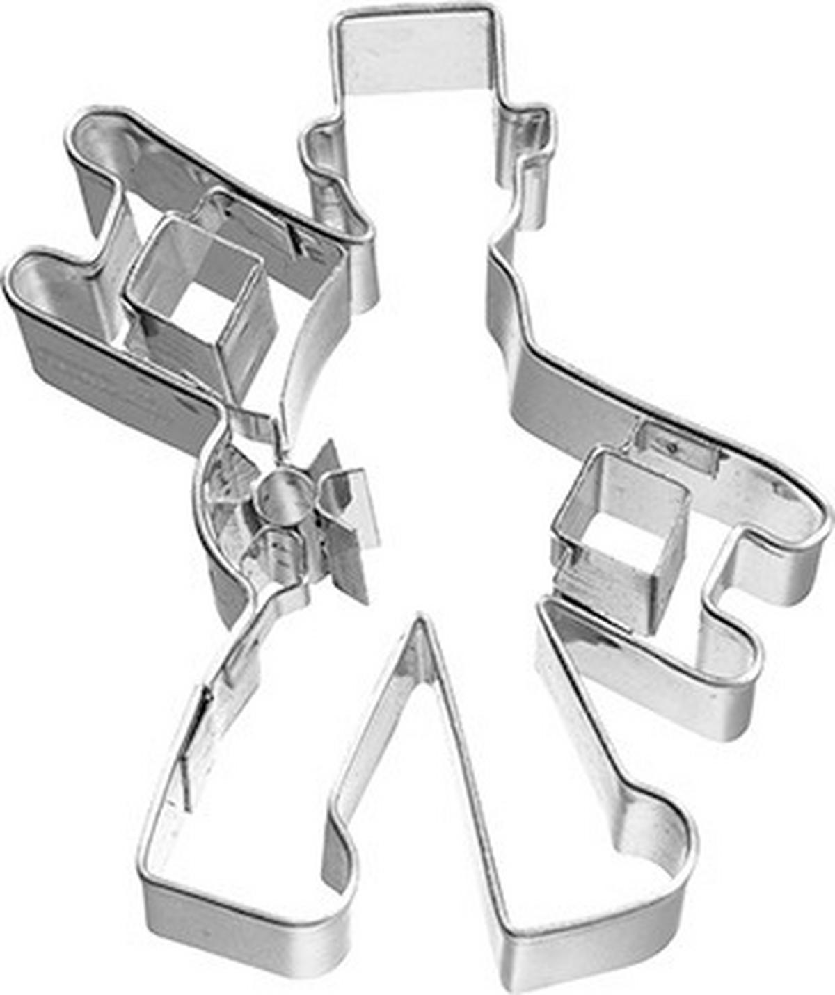 KEKSAUSSTECHFORM - Edelstahlfarben, Konventionell, Metall (7/2,5/7cm) - Birkmann