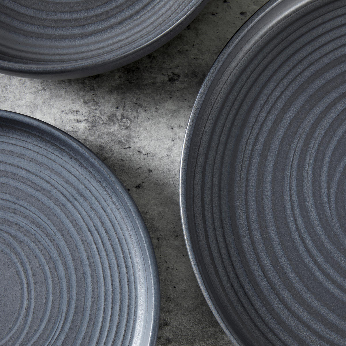 TAFELSERVICE 12-teilig  - Schwarz, MODERN, Keramik (43/40/37,5cm) - Creatable