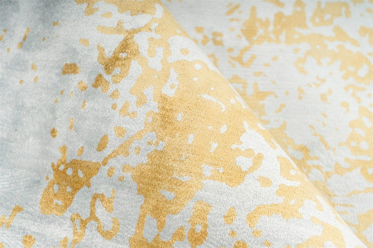 Covor Vintage Dolce Vita  - auriu/gri, Basics, textil (160/230cm) - Kayoom