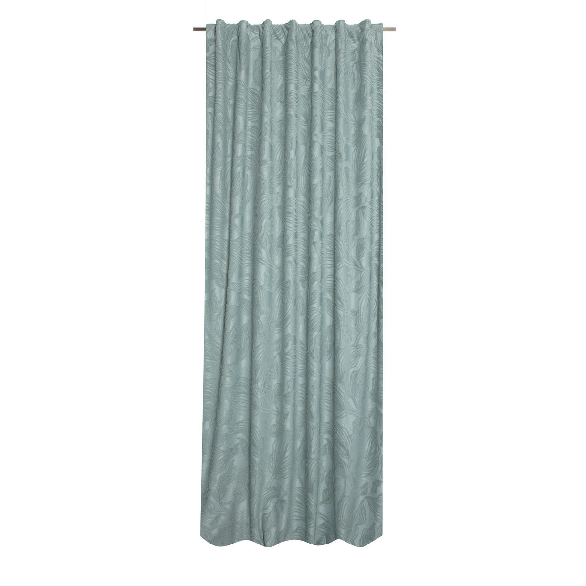 FERTIGVORHANG  blickdicht   135/280 cm  - Salbeigrün, Basics, Textil (135/280cm)