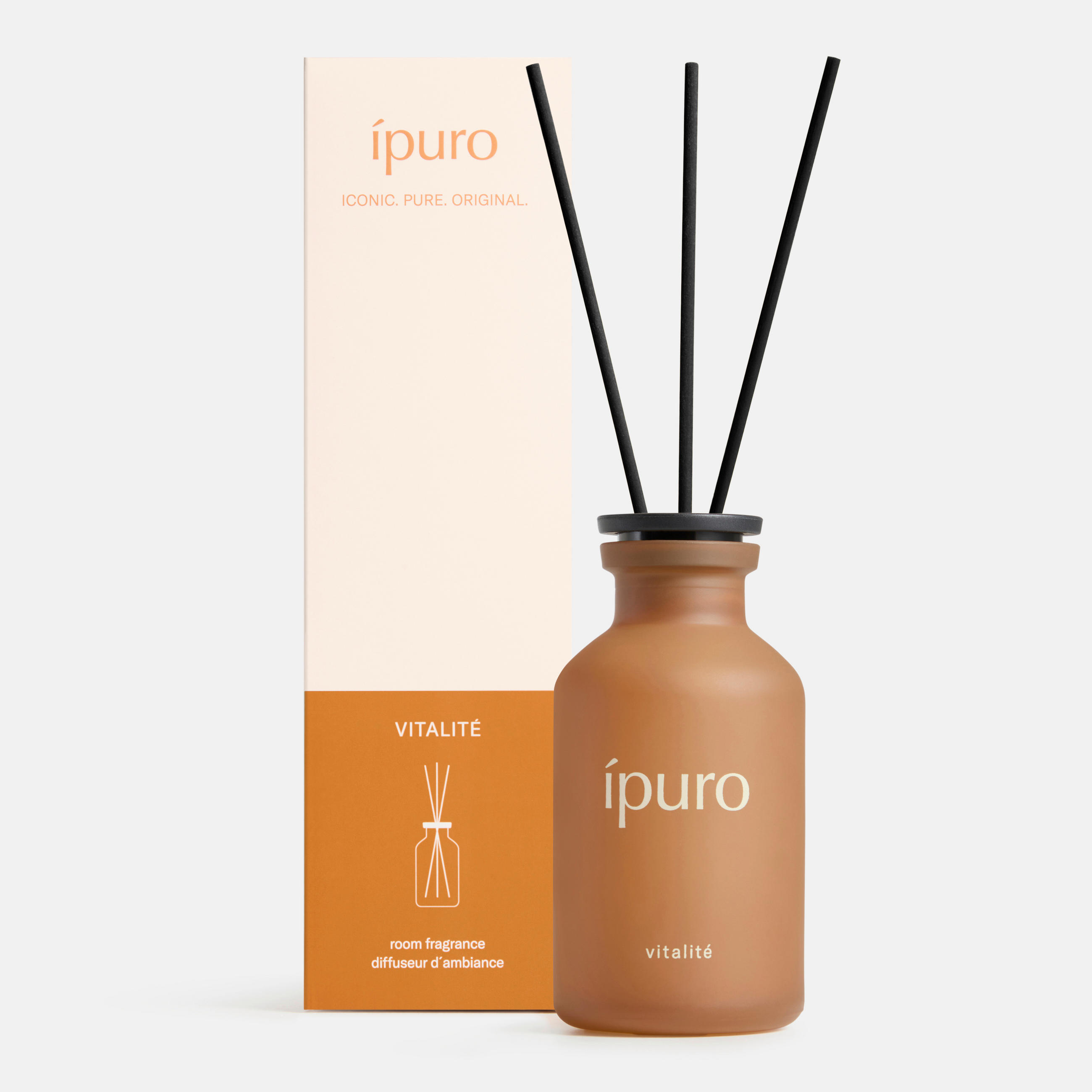 RAUMDUFT 75 ml  - Dunkelorange, Basics, Glas (75ml)