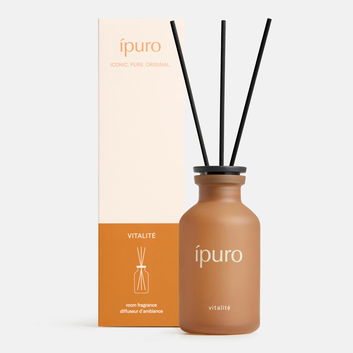 RAUMDUFT 75 ml  - Dunkelorange, Basics, Glas (75ml)