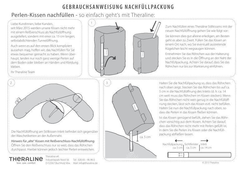 KISSENFÜLLUNG  - Weiß, Basics (26/30cm) - Theraline