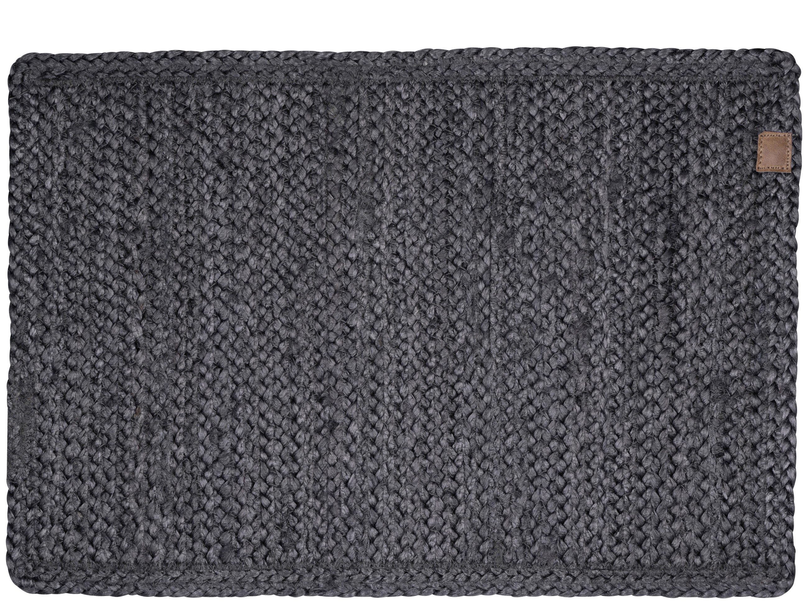 TISCHSET SÖDAHL Naturmaterialien Dunkelgrau 48/33 cm - Dunkelgrau, Trend, Naturmaterialien (48/33cm)