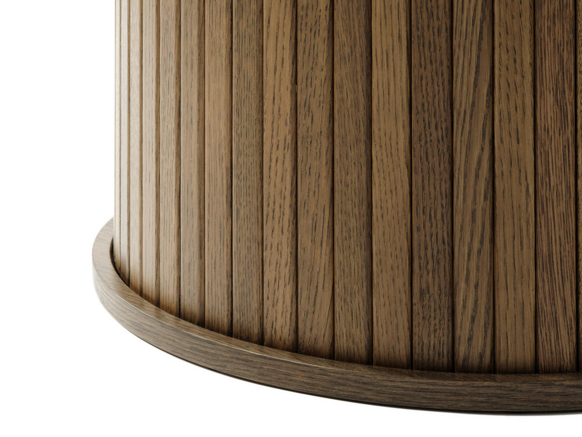 MATBORD i trämaterial 120/120/75 cm   - ekfärgad, Trend, trämaterial (120/120/75cm) - home24