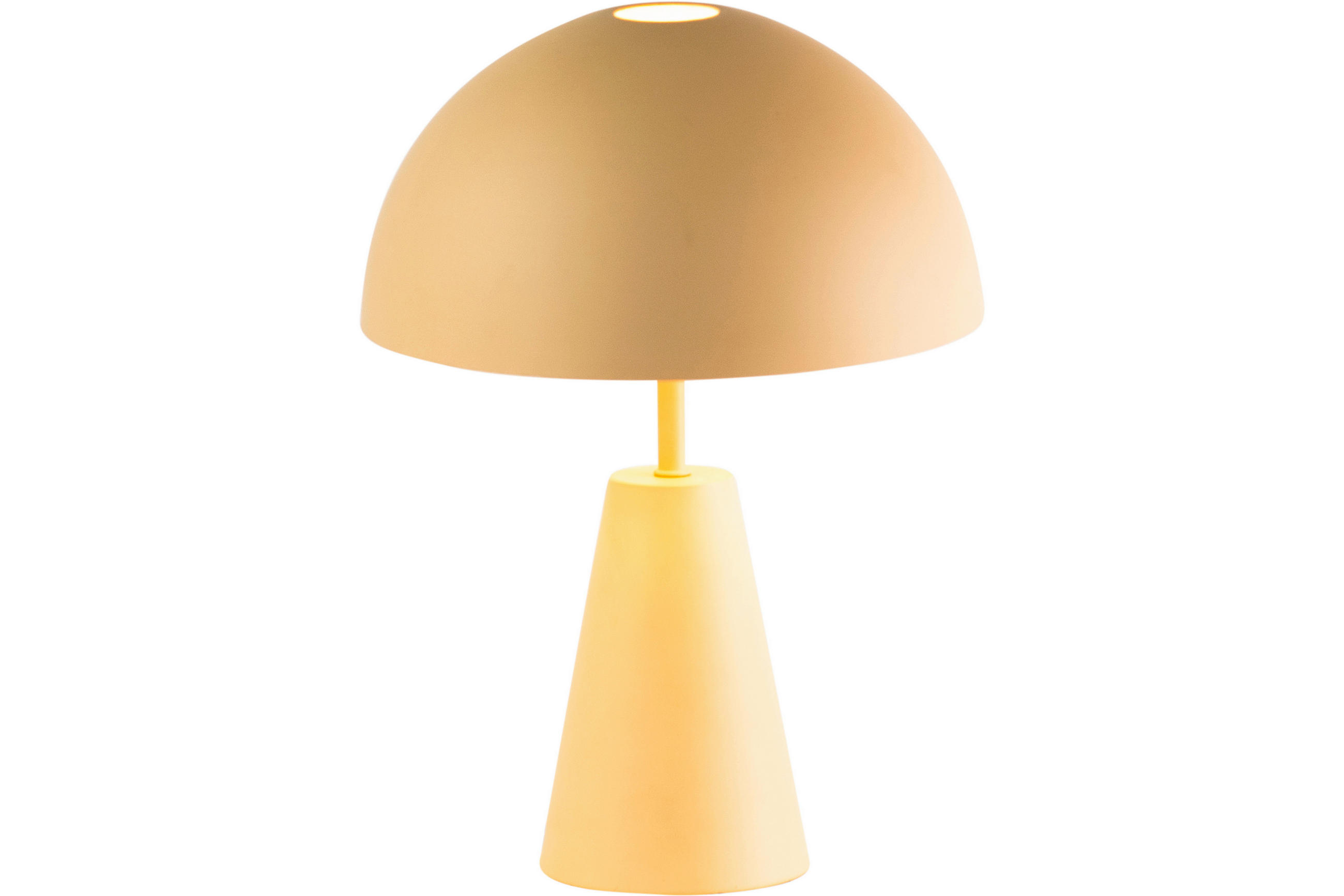 TISCHLEUCHTE 25/36 cm   - Sandfarben, Design, Metall (25/36cm) - Globo